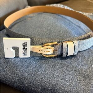 Michael Kors Blue MK WOMEN’S Belt 🩵 NWT